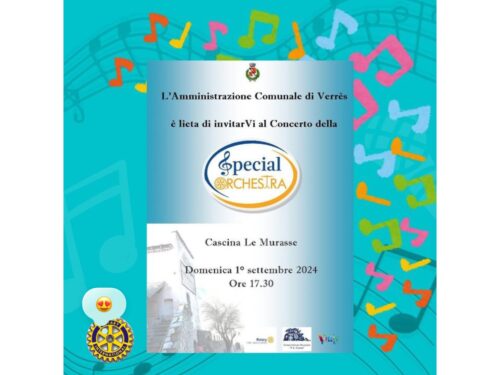 Nuovo concerto della Special Orchestra