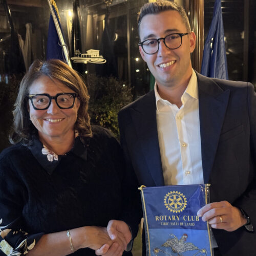 Incontro del Rotary Club Cirié Valli di Lanzo con il meteorologo Andrea Vuolo