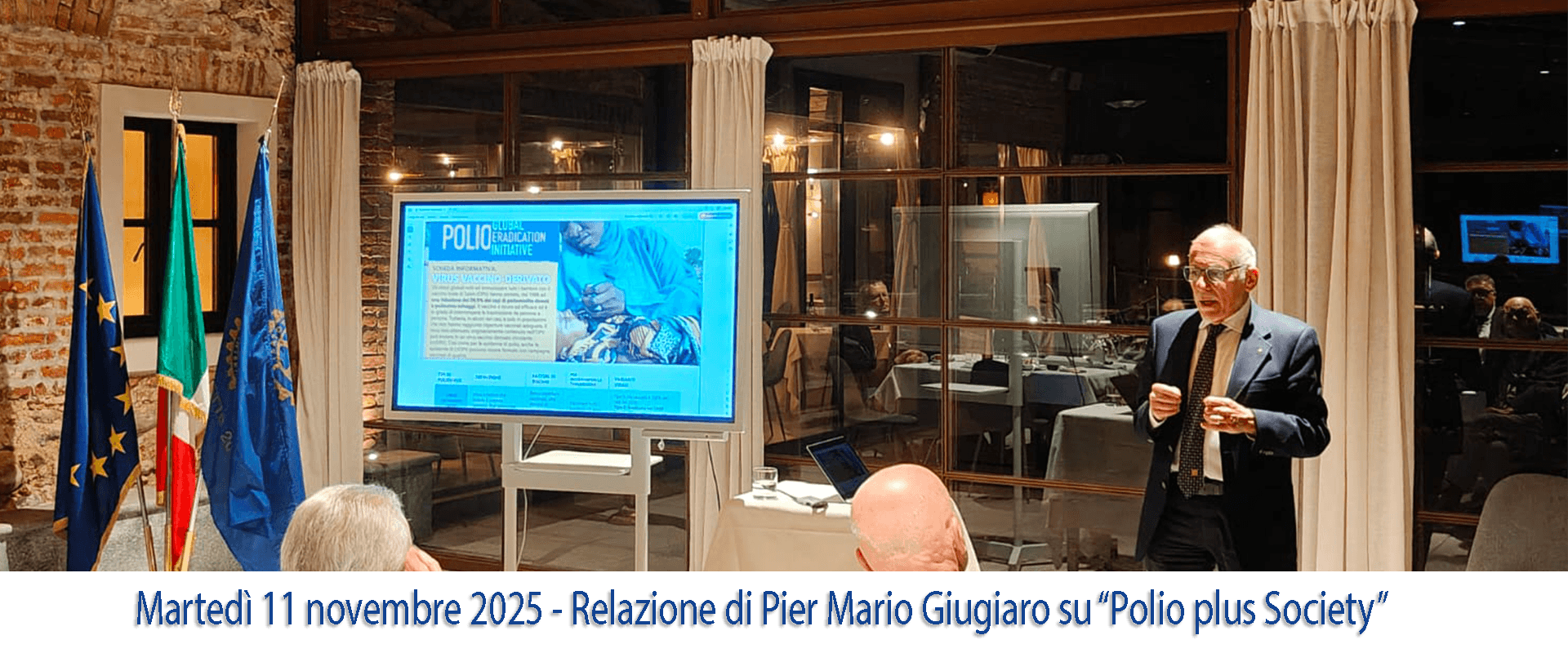 Serata Polio Plus Society