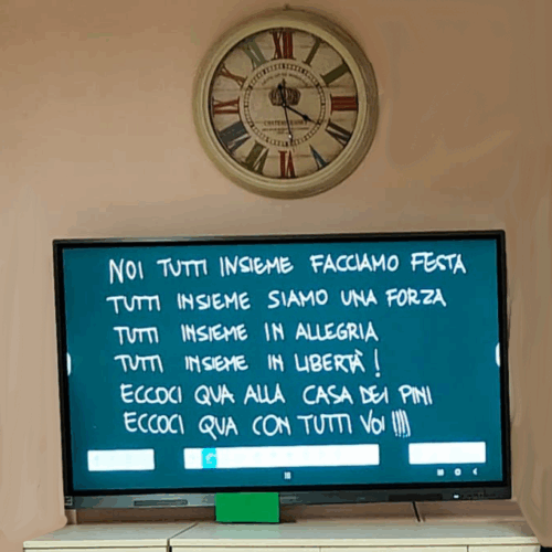 Inaugurazione delle attrezzature donate alle RSA “Casa dei pini”  e “Girasole”