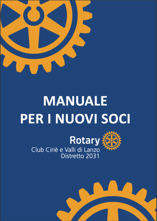 Il Rotary Club Ciriè Valli di Lanzo presenta il nuovo Manuale dei Soci