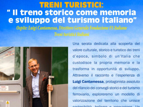 Treni turistici: con Luigi Cantamessa, un viaggio tra memoria e futuro