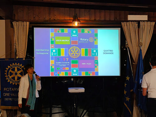 La governatrice Elena Gianasso incontra il nostro Club